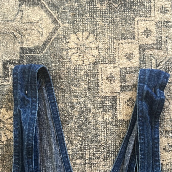 Men's BIG MAC Dark Blue Denim Overalls measurements in pics - Picture 3 of 5
